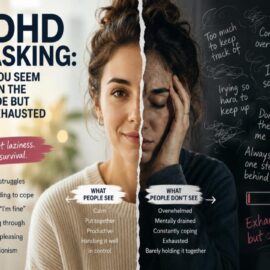 ADHD Masking: Why You Seem Fine on the Outside But Are Exhausted Inside