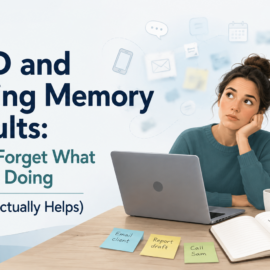 ADHD and Working Memory in Adults: Why You Forget What You Were Doing (And What Actually Helps)