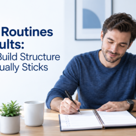 ADHD Routines for Adults: How to Build Structure That Actually Sticks